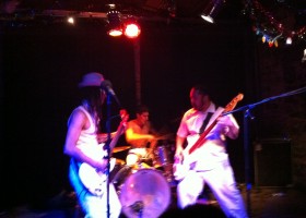 † The Deacon † (vocals, guitar), JavOnDrums (drums), Oki Kintama (bass, bg vocals)